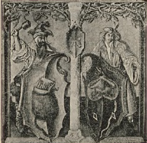 RYC. 1. GODŁO SIODLARZY I GROTARZY.