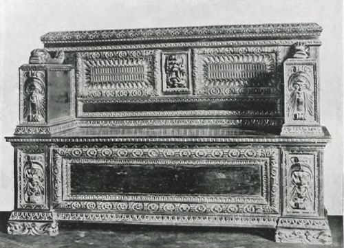RYC. 2. SPRZĘT WŁOSKI ZWANY “CASSAPANCA” WIEK XVI.