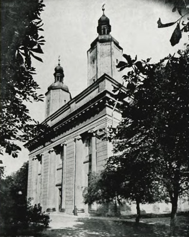 TABL. II. FASADA KATEDRY PŁOCKIEJ W R. 1901.