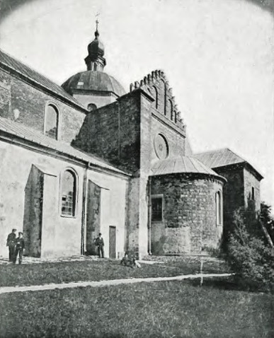 KATEDRA PŁOCKA OD STRONY POŁUDNIOWEJ W R. 1901.