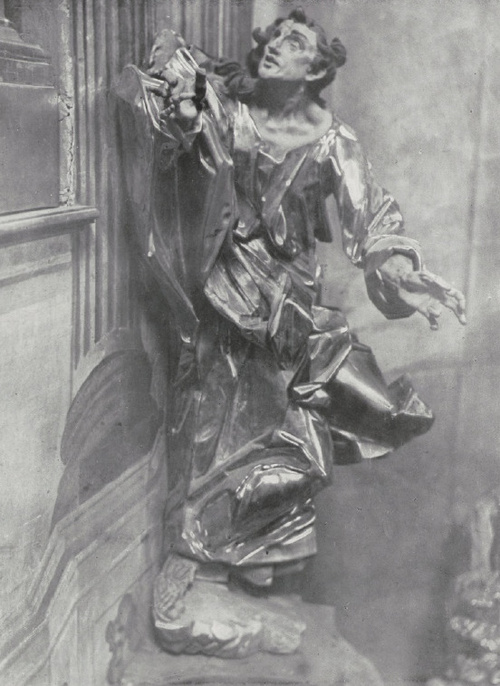 66. Pinzel: S. Jan, w ołtarzu głównym kościoła w Hodowicy. Fot. F. Haczewski.