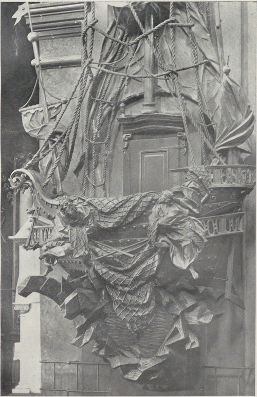 63. Przemyśl. Cerkiew katedralna. Ambona. Fot. A. Bochnak.