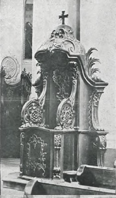 Konfesjonał.