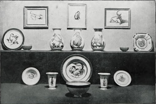 Królewska manufaktura w Kopenhadze. Porcelana „craquelé