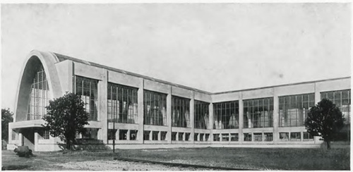 Główny pawilon wystawy.