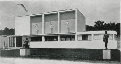 Arch. J.Gocar: Pawilon sztuki.
