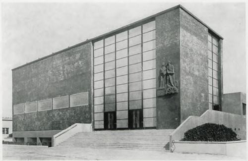 Arch. Bohuslaw Fuchs: Pawilon miasta Berna.