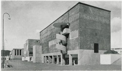 Arch. Bohuslav Fuchs: Pawilon miasta Berna.