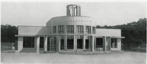 Arch. J. Mracek: Pawilon ogrodniczy.