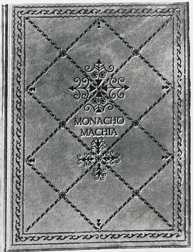 Monachomachja ozdobn. wyd. Z. Stryjeńskiej. Proj. Fr. Seiferta.