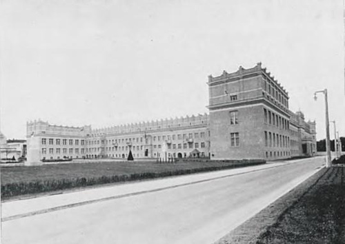 PAŁAC RZĄDOWY PROJ. INŻ. ARCH. ROGER SŁAWSKI Z POZNANIA I INŻ. ARCH. EDW. MADUROWICZ Z WARSZAWY