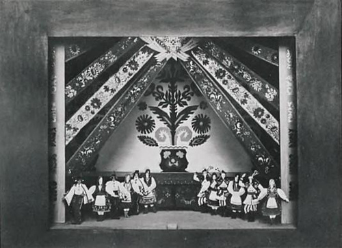 PAWILON M. KRAKOWA. MAKIETY TEATRALNE ZE SCENY „KRAKOWIACY I GÓRALE