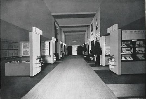 Ogólny widok pawilonu “Kraków” proj. Franciszek Seifert