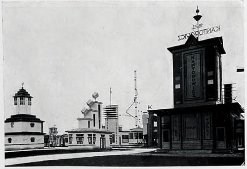 Pawilon fabryki wódek H. Kantorowicz Poznań. Proj. Inż. Stefan Sawicki z Poznania.