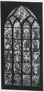 Proj. Jan Piasecki. “Legendy Chrystusowe”. Karton witrażowy 1924 r.