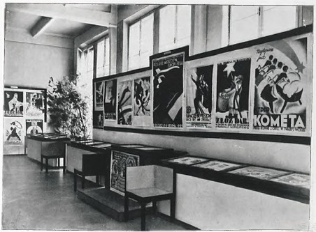 Ogólno polska wystawa afiszów w M. Muzeum Przemysłowem w Krakowie.