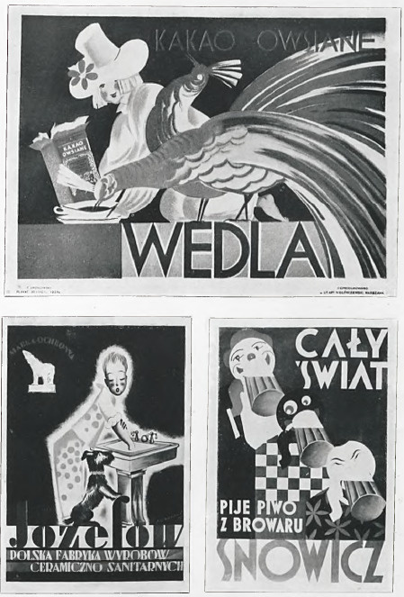 Ogólno polska wystawa afiszów w M. Muzeum Przemysłowem w Krakowie.