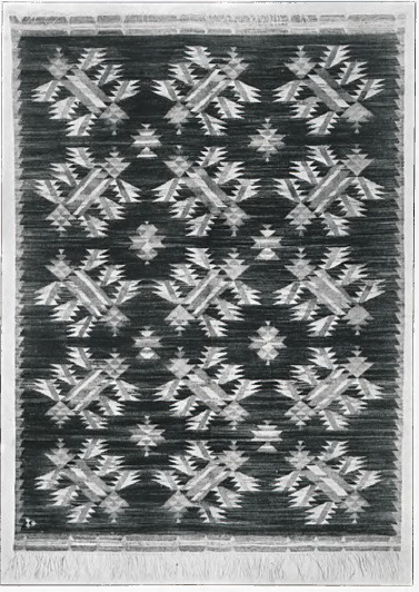 Kilim proj. Teodor Grott. Z art. pracowni kilimów 