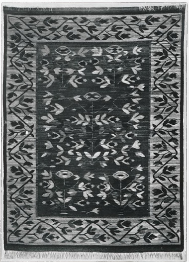 Kilim proj. Teodor Grott. Z art. pracowni kilimów 