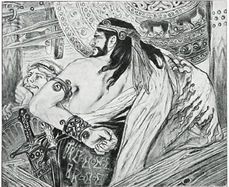 Agamemnon powstaje na Achillesa.
