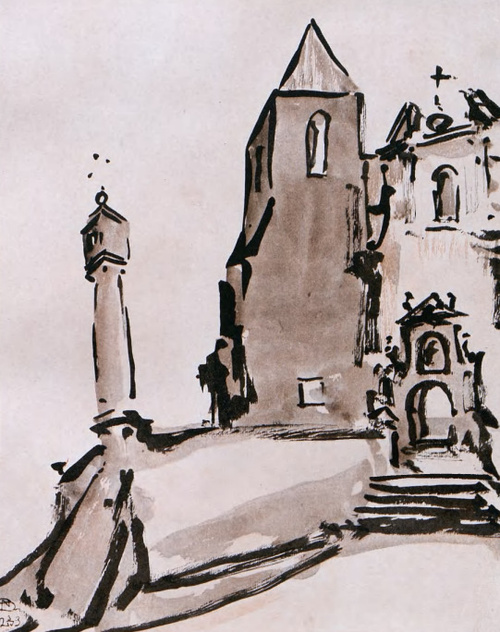 Wejście do Bernardynów, (Własność Państwa).