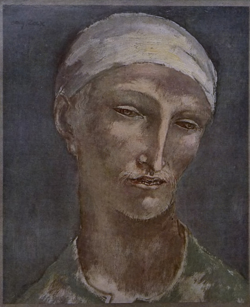 Głowa męska.