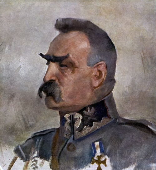 Portret Piłsudskiego, (Własność Państwa).