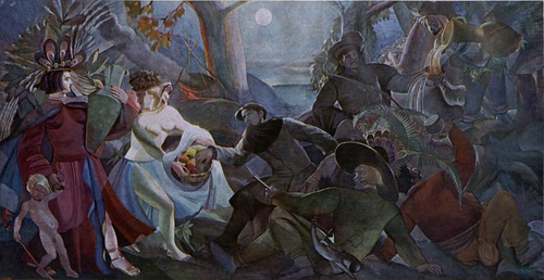 Wieczór, (Zbiory Państwowe).