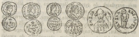 <em><em>Przykłady typów Ostrogockich</em>.