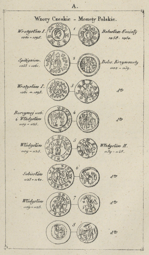 <em>A. Wzory Czeskie - Monety Polskie</em>.