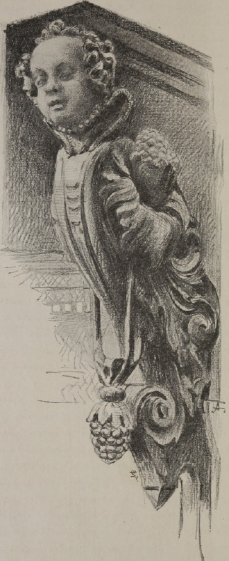 Fig. 100, Ze stall Bernardyńskich