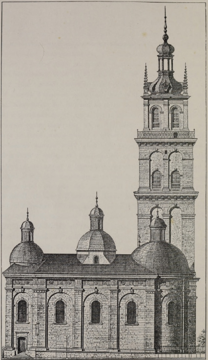 Fig. 20, Cerkiew wołoska i wieża Korniakta
