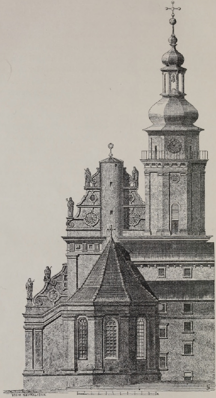 Fig. 26, Tylna fasada kościoła OO. Bernardynów