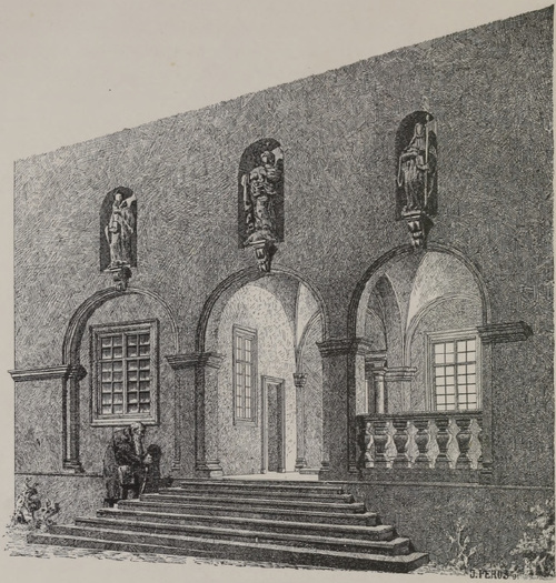 Fig. 30, Przedsionek klasztoru PP. Benedyktynek
