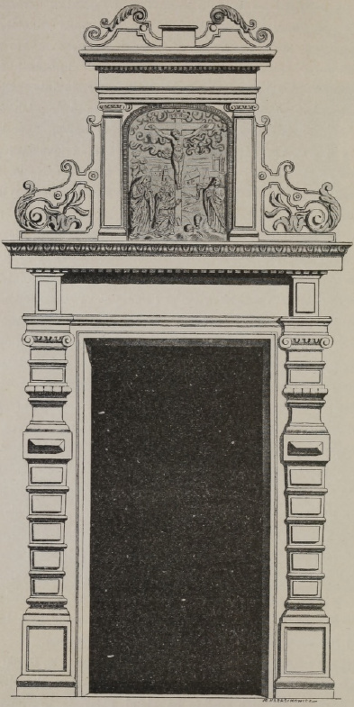 Fig. 55, Odrzwia w domu Anczowskiego
