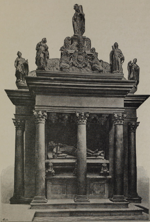 Fig. 86, Pomnik Sieniawskich dłuta Pfistera