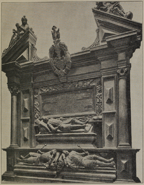 Fig. 87, Pomnik Sieniawskich dłuta Pfistera