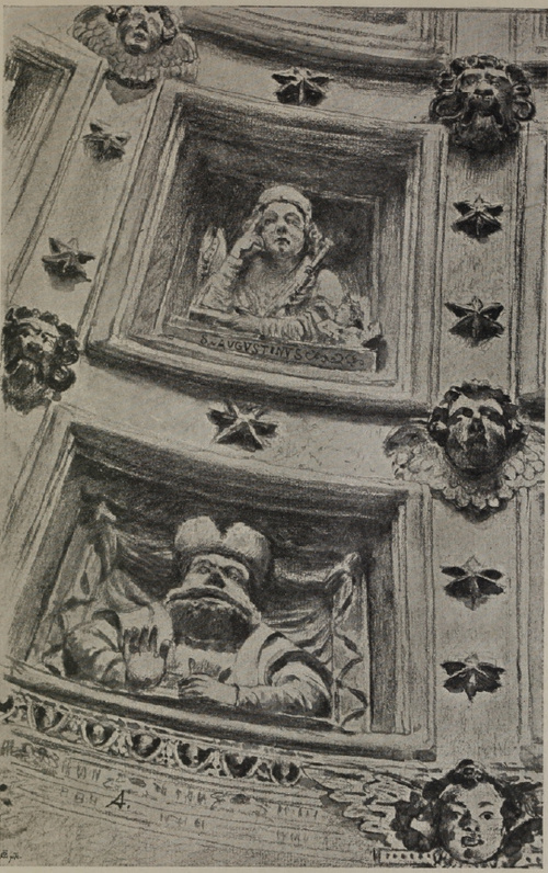 Fig. 89, Rzeźby w kopule kaplicy Boimów