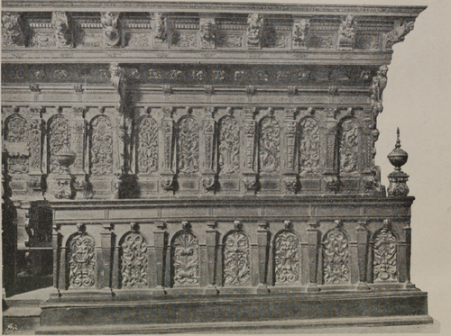 Fig. 97, Prawe skrzydło stall Bernardyńskich