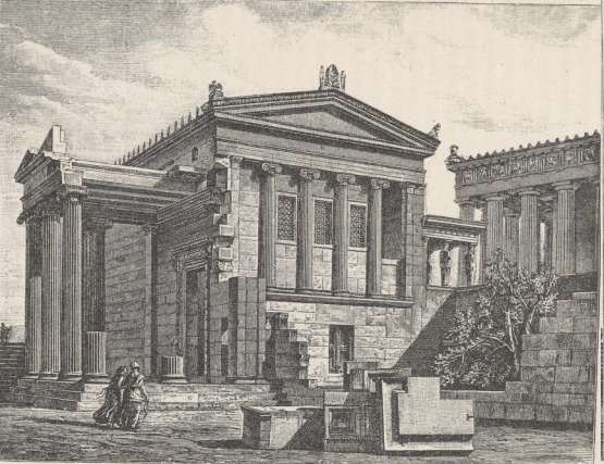 Fig. 151. Północno-zachodnia część Erechtejonu