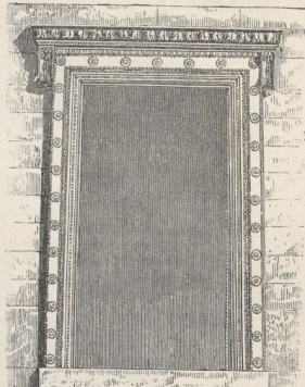 Fig. 156, Drzwi w północnym przedsionku Erechtejonu