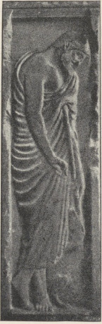 Fig. 164 Stela z Orchomenos.