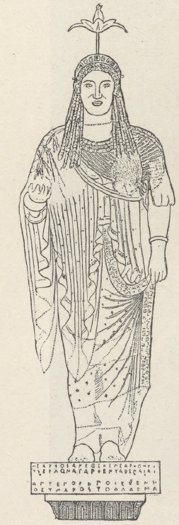 Fig. 172b. Próba dopełnienia posągu, fig. 172a.