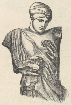 Fig. 182. Dziewica ze szczytu zachodniego świątyni Jowisza w Olimpii.