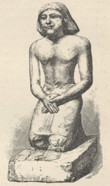 Fig.18. Klęczący pisarz