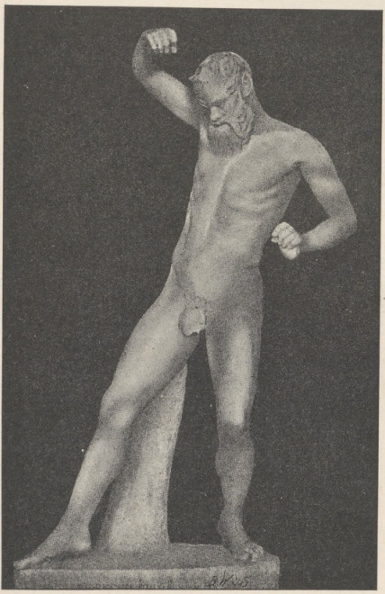 Fig. 186. Marsyasz podług Myrona. Lateran.