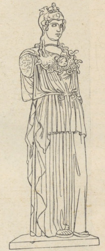 Fig. 188. Minerve au collier. Paryż - Luwr.