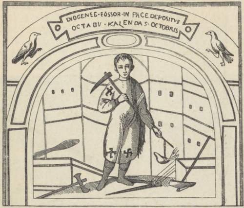 Fig. 6. Grabarz. Katakomba Św. Marcellinoe Pietro.