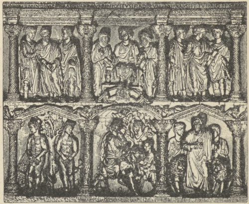 Fig. 8. Z sarkofagu Juniusa Bassusa. Rzym.