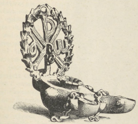 Fig. 12. Lampa starochrześciańska. Watykan.